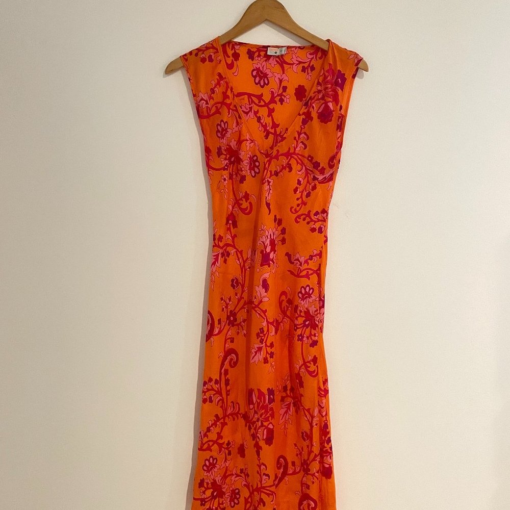 Tracy Feith Raj Silk Dress Vintage